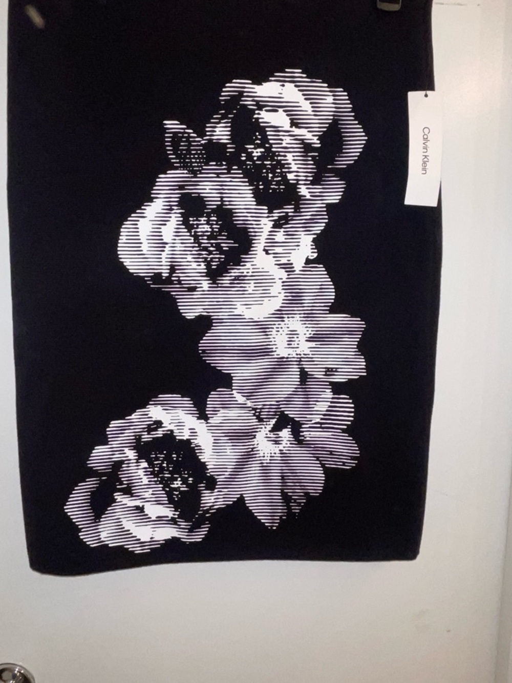 Calvin Klein Black Knit Item with White Tag
